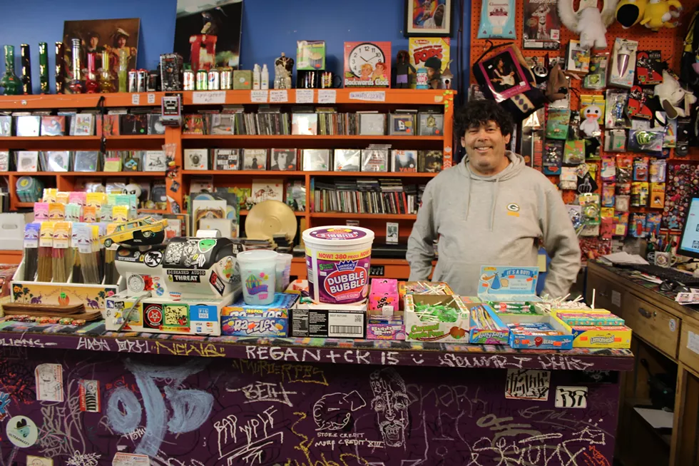 Brad Collins inside his Sugar House shop. - ENRIQUE LIMÓN