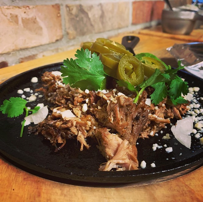 Plato de carnitas at Alamexo - VIA FACEBOOK/ALAMEXO