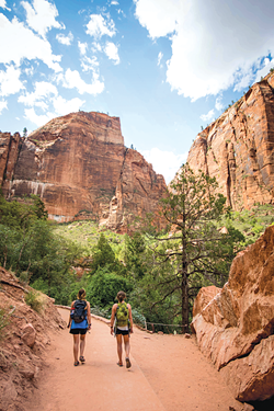 It takes some planning to hike the Zion Traverse Trail. But once you get there, you’ll experience the solitude and stillness of the national park wilderness - FRANCES GUNN ON UNSPLASH