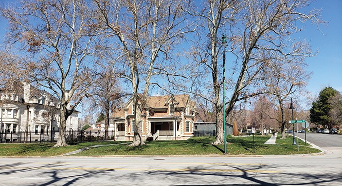 History worth preserving: the historic Glendinning Home at 617 E.  South Temple in Salt Lake City now houses the Utah Division of Arts and Museums - KATHARINE BIELE