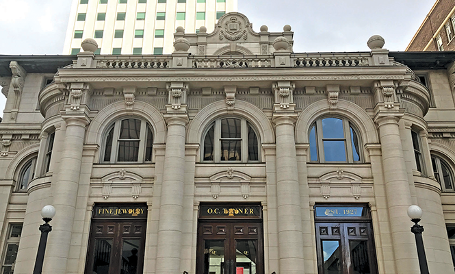 The  city library occupied what is now the O.C. Tanner Jewelers building for roughly 60 years. - WES LONG
