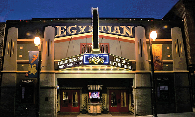 The Egyptian Theatre on Park City’s Main Street has a full schedule of events this summer. - COURTESY PHOTO