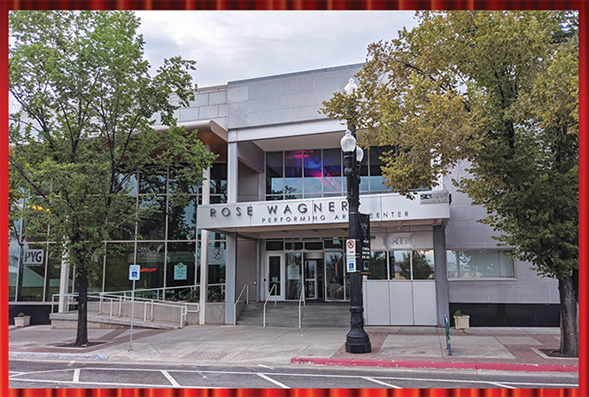 The Rose Wagner Performing Arts Center on 300 South. - WIKICOMMONS