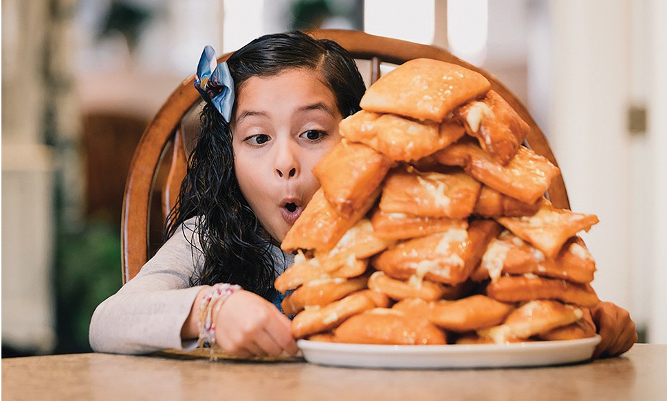 Sometimes, a plateful of Chuck-A-Rama scones is all you need. - COURTESY PHOTO