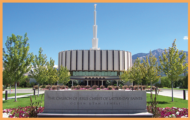 The Ogden Latter-day Saints Temple was replaced with a more traditional building. - PRESERVATION UTAH