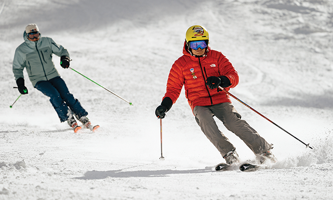 “Skiing should be fun - from the first time - you put on skis.” - —Junior Bounous