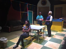 Jenna Newbold, Clinton Bradt and Yolanda Wood Stange in Surely Goodness and Mercy - SALT LAKE ACTING COMPANY