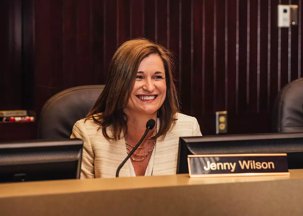 Salt Lake County Councilwoman and Senate candidate Jenny Wilson believes Congress needs new blood. "There has to be a new generation of leaders that step up and say enough is enough. The Senate is an old boys club," she says. - MAX RUTHERFORD