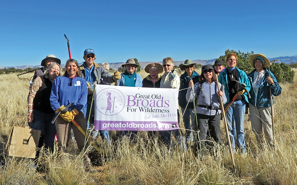 Founded in 1989, Great Old Broads for Wilderness is a grassroots advocacy group that aims to inspire the voices and activism of elders to preserve and protect wilderness and wild lands. - BLM