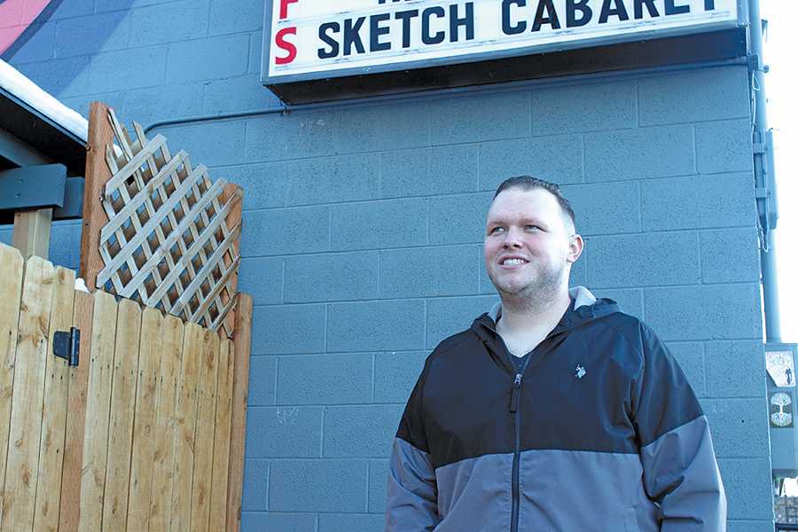 Jordan Clements outside Metro Music Hall - RACHELLE FERNANDEZ