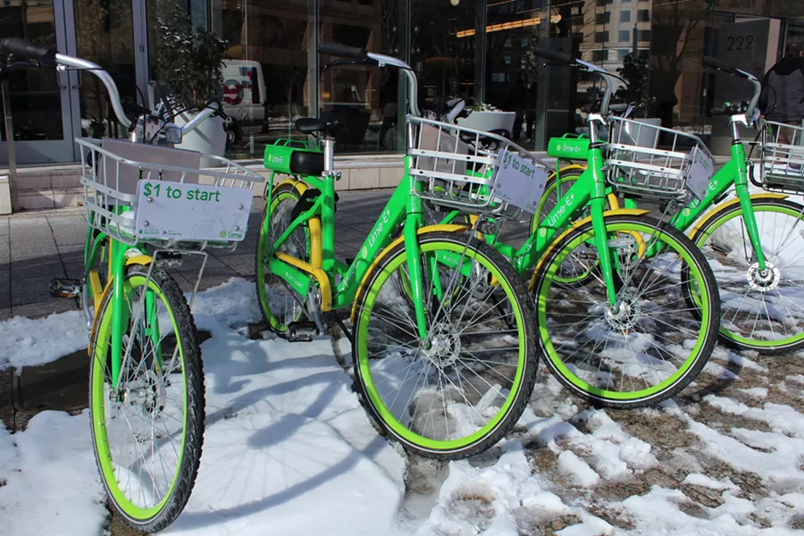 Lime’s introduction of bikes last year following its scooter debut will factor into regional standards for the Wasatch Front. - ENRIQUE LIMÓN