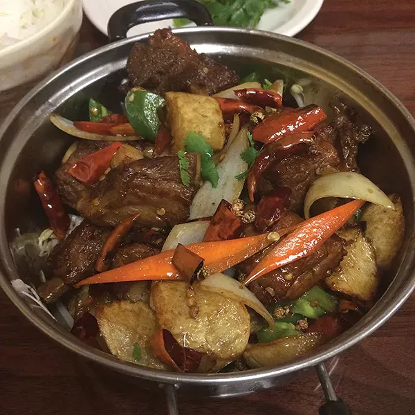 Red House's Sichuan Pork Ribs