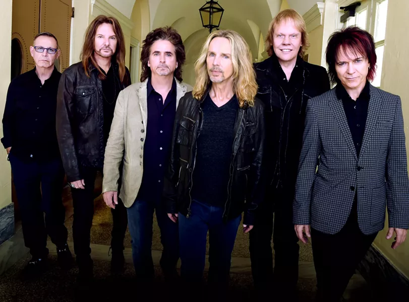 Styx and Lawrence Gowan (right)