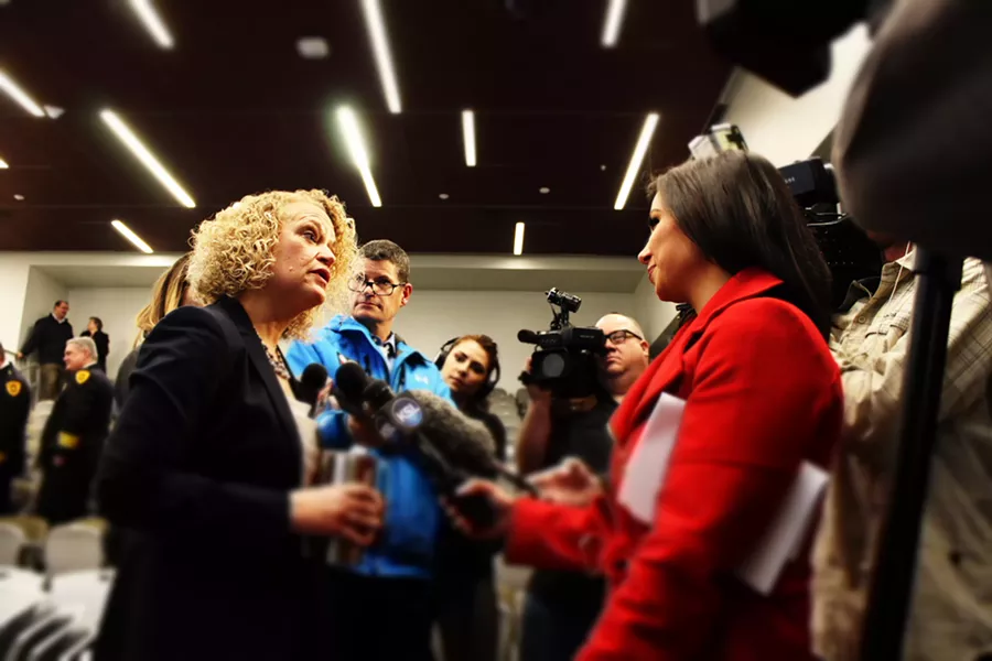 Mayor Biskupski said a shift in Salt Lake City’s dependence on electricity “means we can make a very large dent in that footprint through a singular act of securing clean energy for electricity needs. - ENRIQUE LIMÓN/FILE