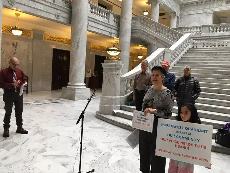 “The disenfranchisement of our residents will profoundly affect our community,” Westpointe Community Council Chair Dorothy Owen says. - DW HARRIS