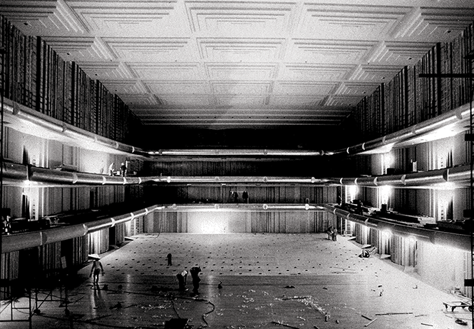 Construction of Symphony Hall - ABRAVANEL HALL ARCHIVAL