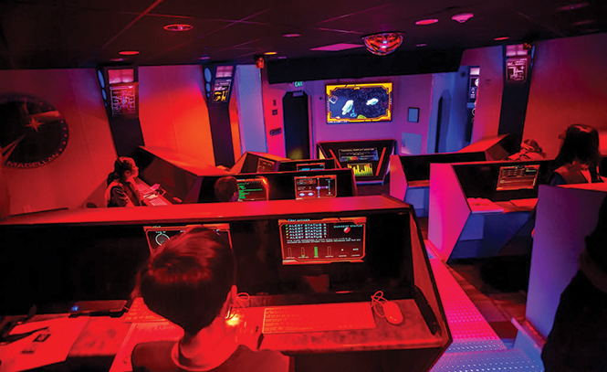 Tucked away in Pleasant Grove, the Christa McAuliffe Space Center offers group missions, field trips and other “immersive experiences.” - COURTESY CHRISTA MCAULIFFE SPACE CENTER