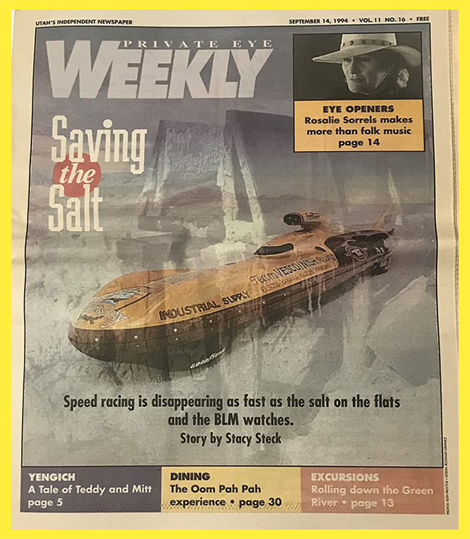 40 years of City Weekly—Volume 11, 19941995 City Weekly REWIND Salt Lake City Weekly