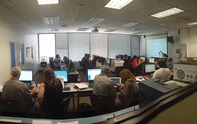 Salt Lake County's Community Access to Technology lab at the Redwood Recreation Center