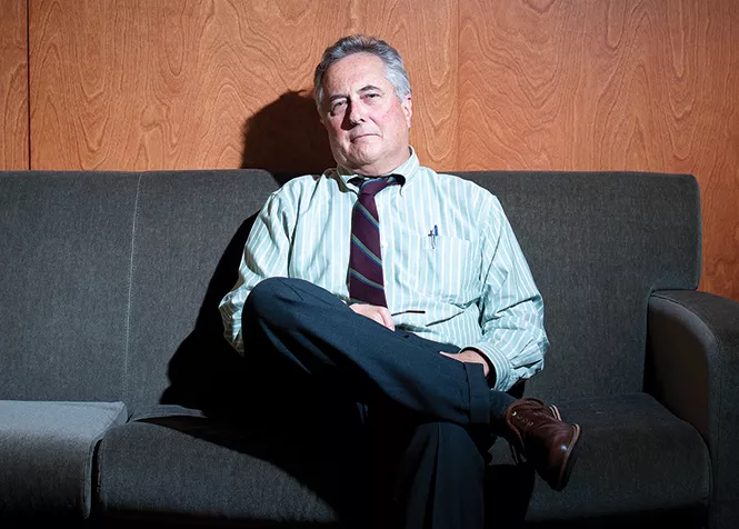 Salt Lake Tribune editor and publisher Terry Orme