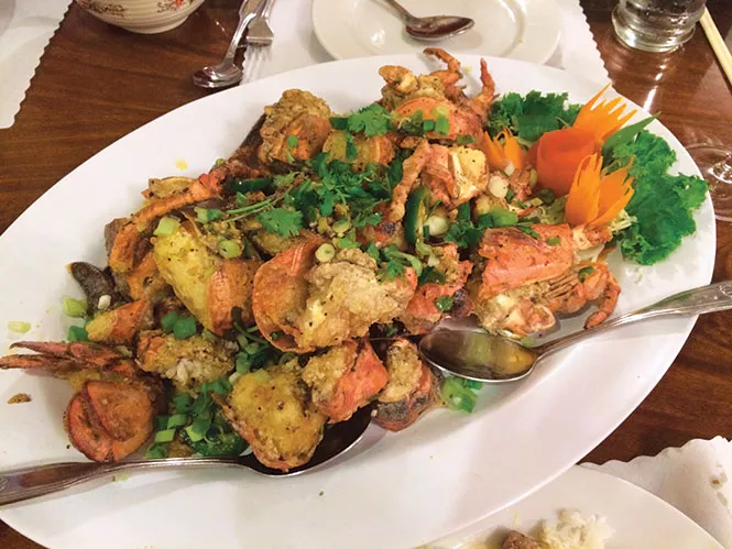 Lotus of Siam's Fried Lobster