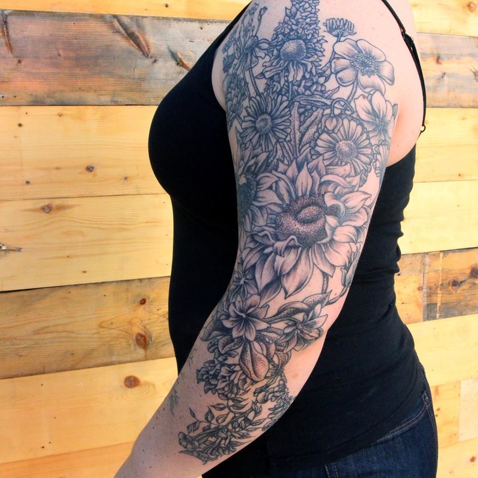 Tattoo sleeve by rokmaticink  Sleeve tattoos Tattoos Incredible tattoos