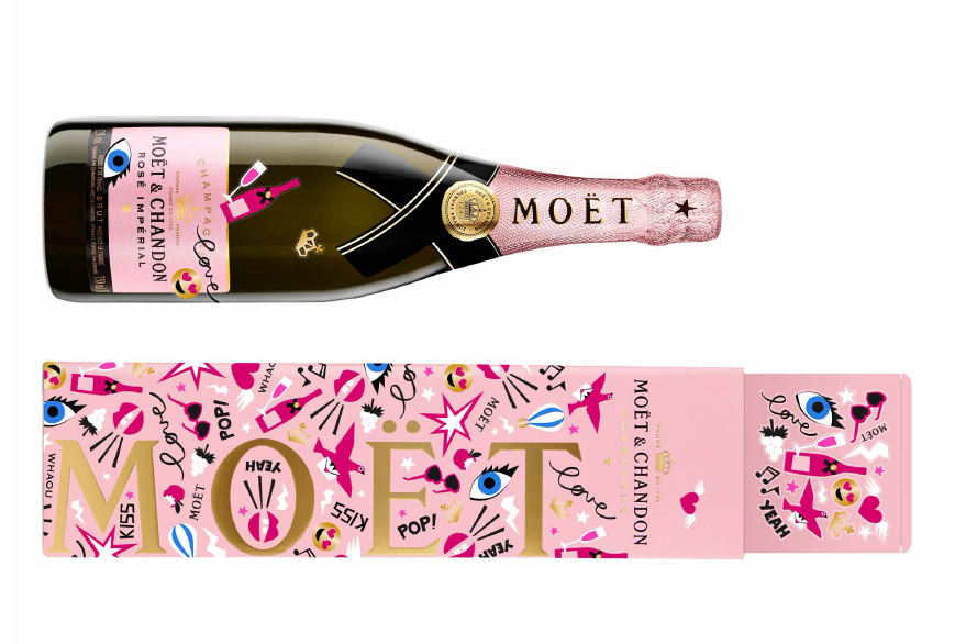 Wine Wednesday: Möet's Valentine's Rosé Champagne