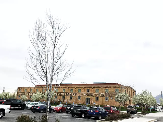 The historic Boyle Warehouse Building near Wall Avenue and 23rd Street is now an IRS center in Ogden. - DW HARRIS