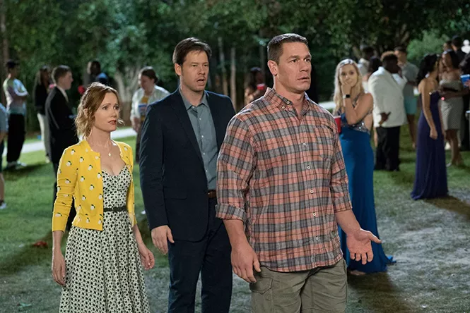 Leslie Mann, Ike Barinholtz and - John Cena in Blockers - UNIVERSAL PICTURES