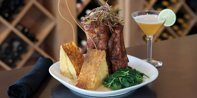 ribs at Gracie’s - JOSH SCHEUERMAN
