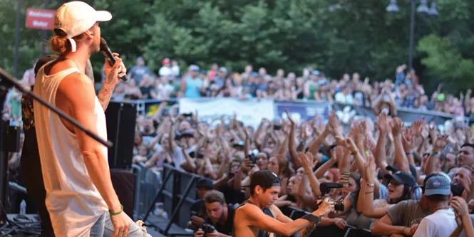 Dirty Heads and Soja at the Gallivan Center - JOSH SCHEUERMAN
