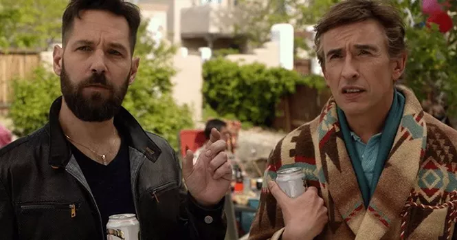 Paul Rudd and Steve Coogan in Ideal Home. - BRAINSTORM MEDIA