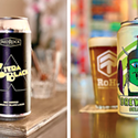Red Rock Citra Black and RoHa Brewing Stage Left IPA