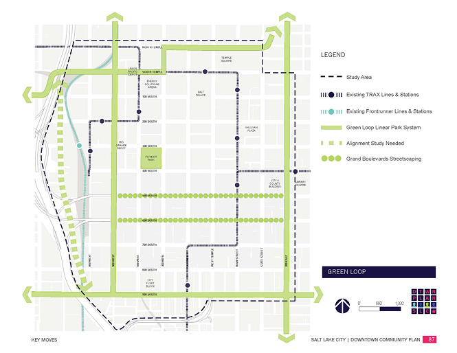 Salt Lake City is trading two car lanes downtown for a block-long pocket park in crucial test for the "Green Loop" project - Vimarsana News