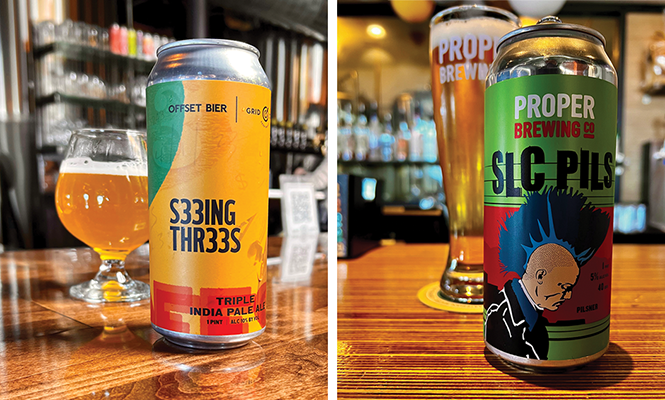 Beer Review: Proper's SLC Pils and Offset/Grid City's S33ing Thr33s - Vimarsana News
