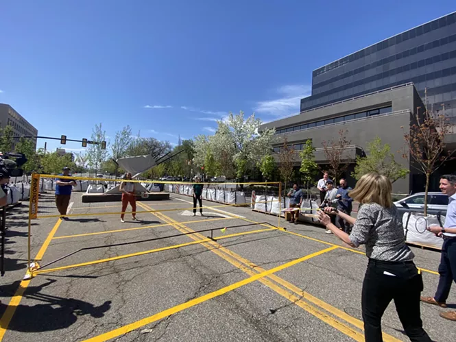 "This is what downtown could look like"—Salt Lake City launches test of a new park in the center of the street - Vimarsana News