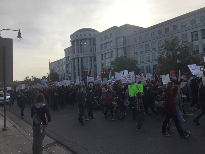 Hundreds of Utahns march for a "Free Palestine" in downtown Salt Lake City | News - Vimarsana News