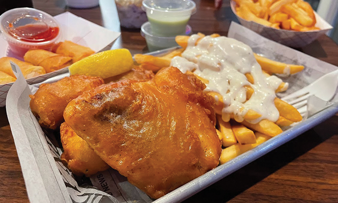 Restaurant Review: Signature Fish and Chips at Ty's - Vimarsana News
