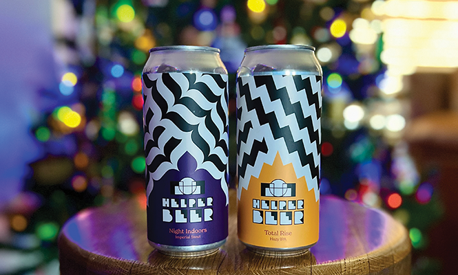 Helper Beer's Night Indoors and Total Rise IPA - Vimarsana News