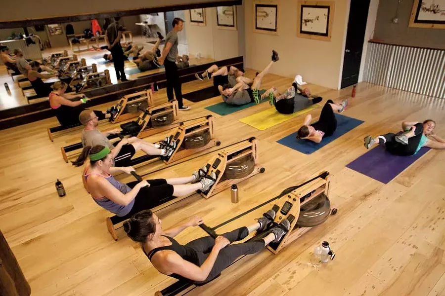 A class at Row VT - MATTHEW THORSEN