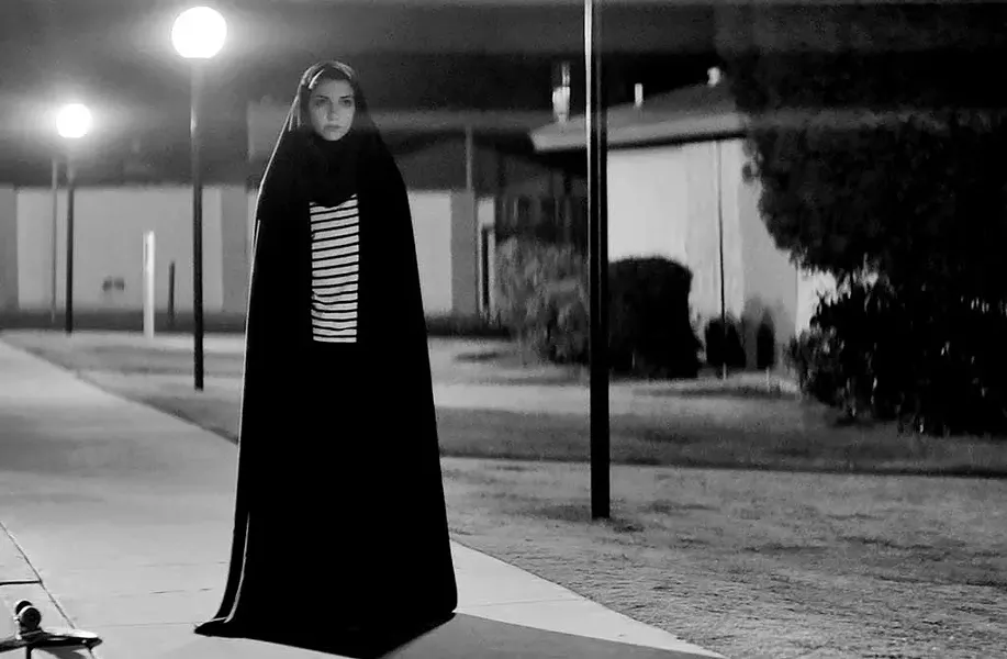 A Girl Walks Home Alone at Night