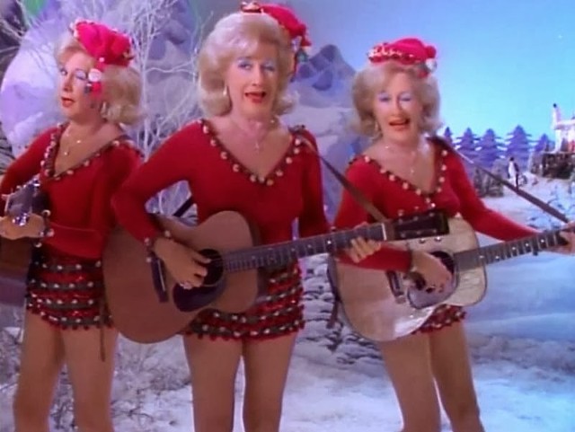 The Del Rubio Triplets, who appear in the special, actually played vaudeville shows in the first half of the 20th century. - IMAGE ENTERTAINMENT