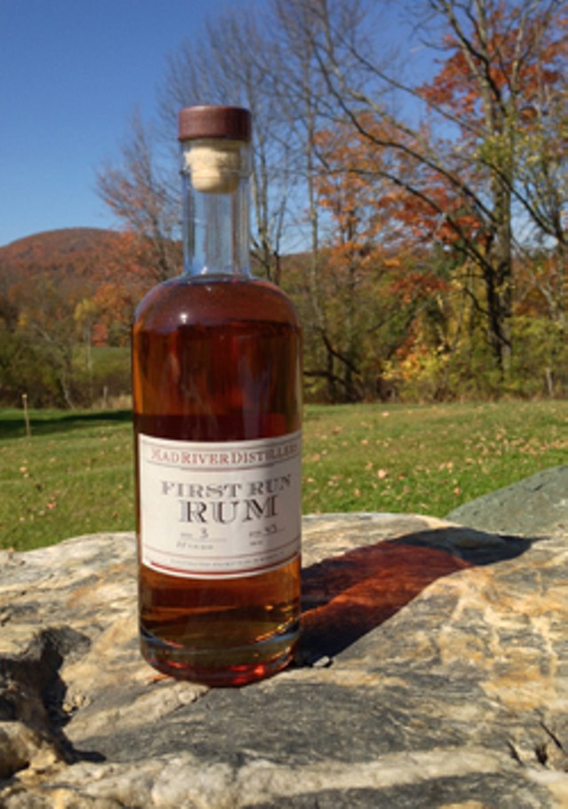 A new distillery in Warren has joined a handful of Vermont producers making rum. - COURTESY OF MAD RIVER DISTILLERY