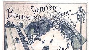A print ad for the 1886 Burlington