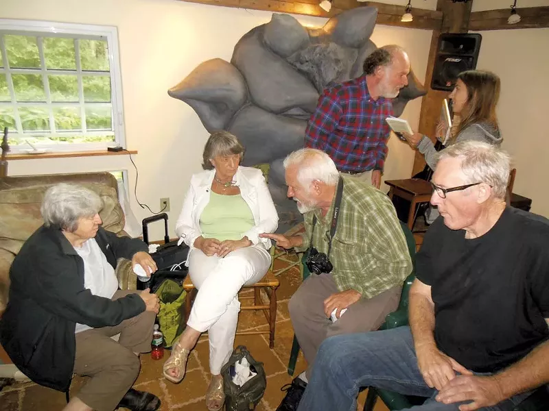 A scene from the gathering of the Institute for Social Ecology - KEVIN J. KELLEY