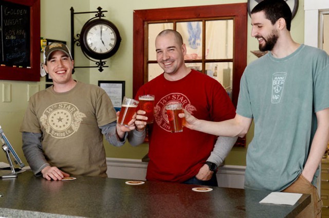 After winning Seven Days' Vermont Brew Bracket in April - FILE PHOTO: 14TH STAR BREWING