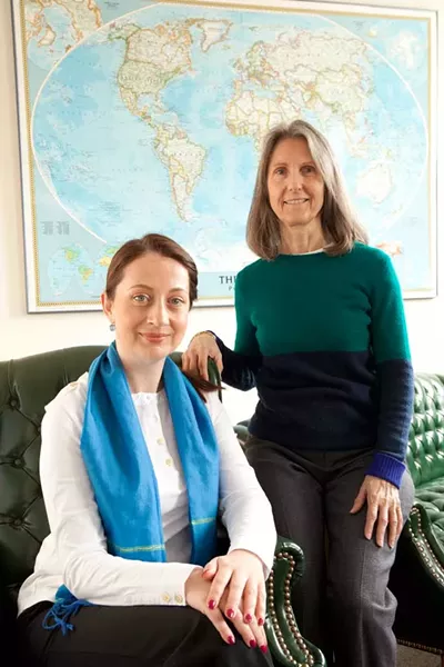 Amila Merdzanovic and Judy Scott - MATTHEW THORSEN