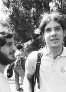Bill Orleans, left, and Bob Johnson
