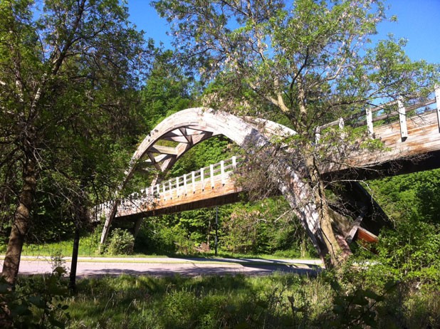 Burlington's "bridge to nowhere"