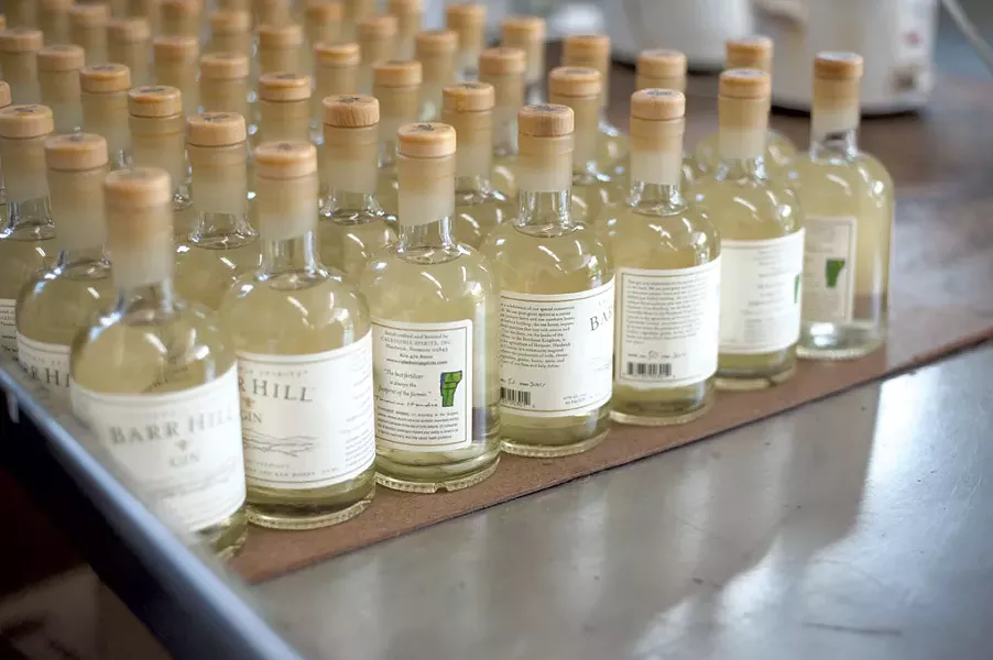 Caledonia Spirits’ Barr Hill Gin - NATALIE WILLIAMS